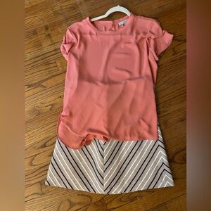 Loft outfit skirt and blouse